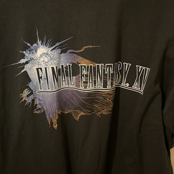 Men’s Final Fantasy XV Logo Graphic Polo Shirt Size 3X (EXCELLENT) - Picture 5 of 6